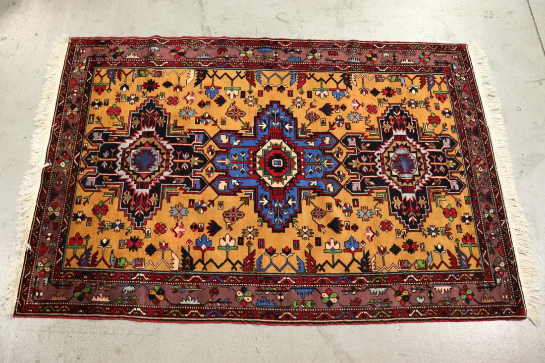 A beautiful Persian area rug in geometric design (1 of 12)