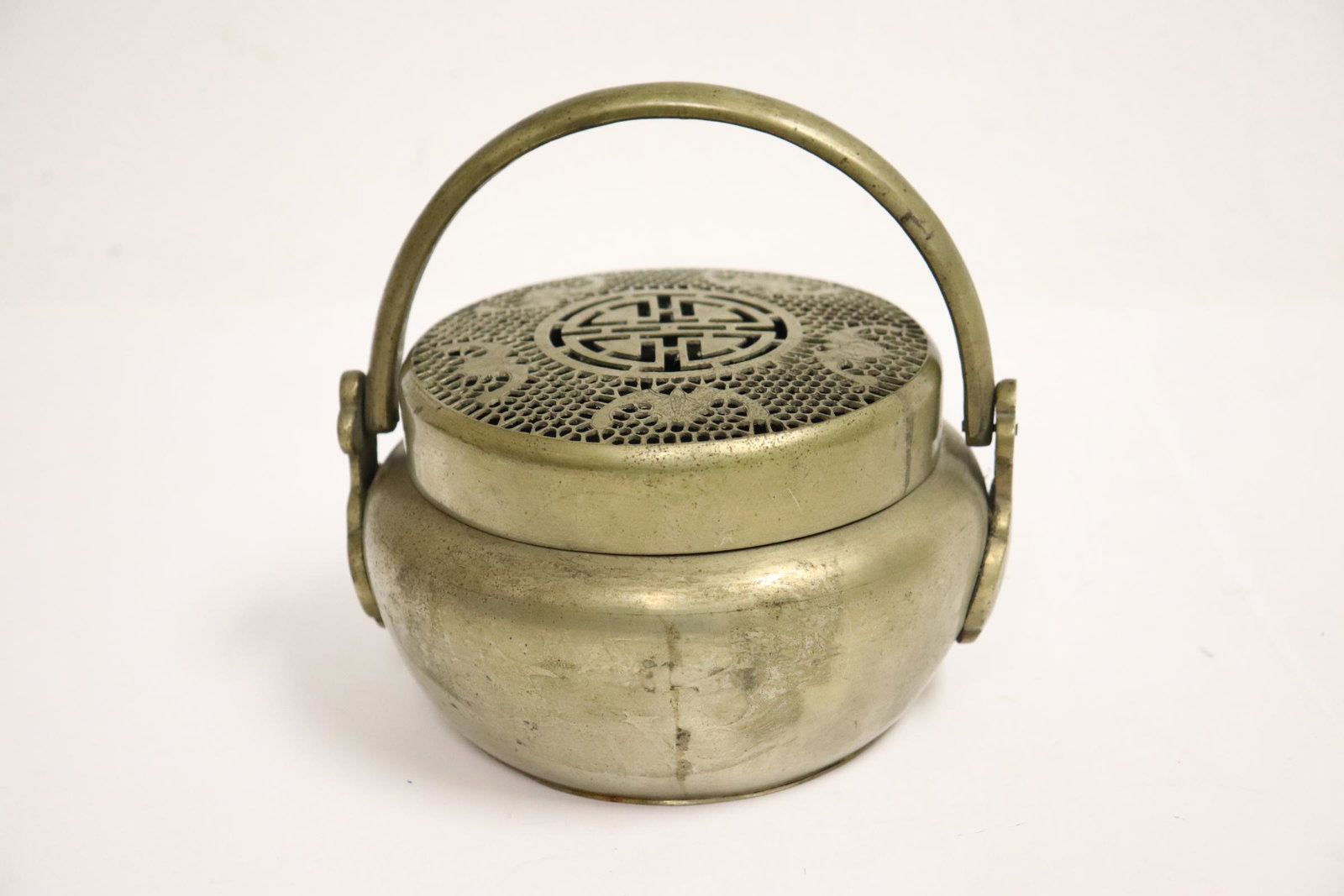 Chinese brass hand warmer (1 of 9)