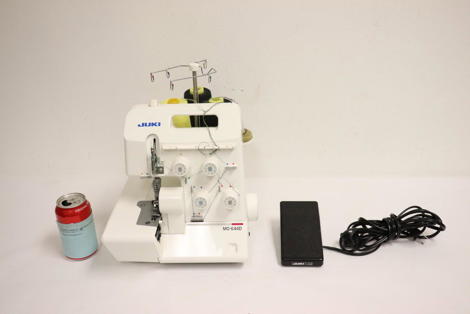 A Juki sewing machine: A Juki sewing machine, 13.5"H