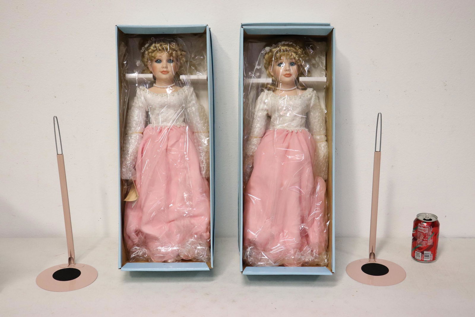 2 limited ed. Goebel music doll by Bette Ball: 2 limited ed. Goebel music doll by Bette Ball, new in box