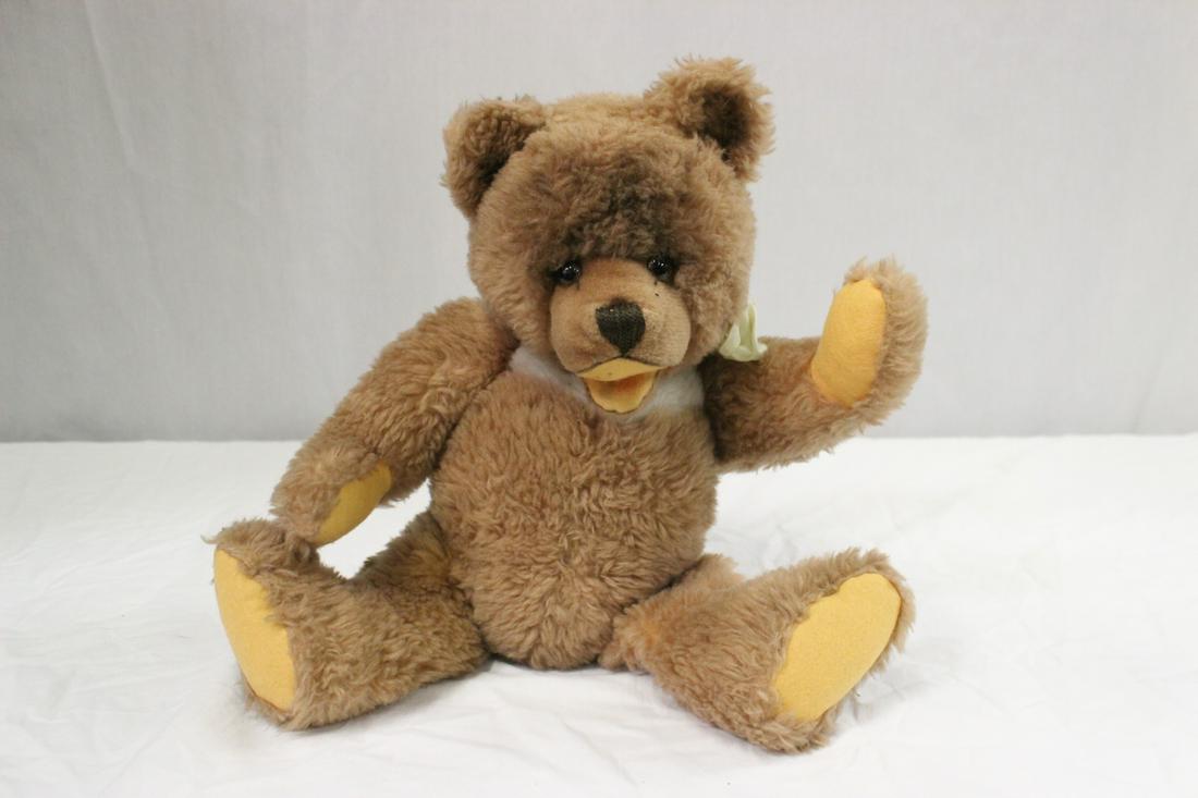 A Steiff bear: A Steiff bear, 15.7"H
