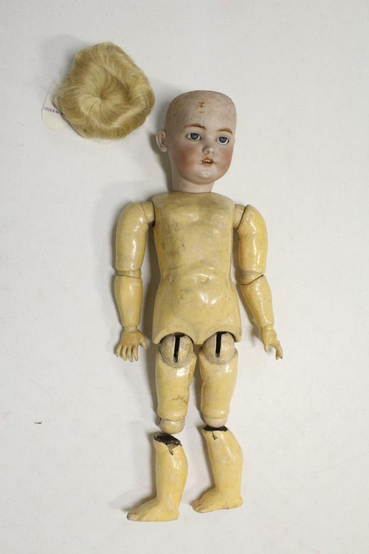 Antique bisque head doll by Simon and Halbig (1 of 9)