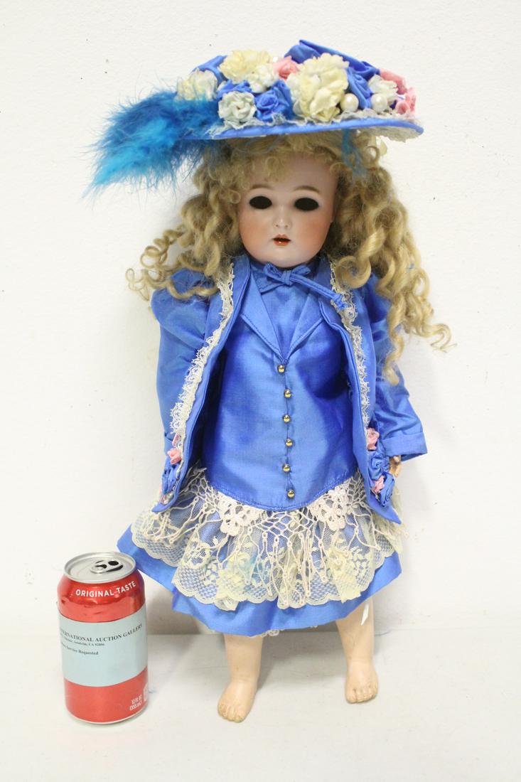 Antique bisque head doll by Simon and Halbig (1 of 9)