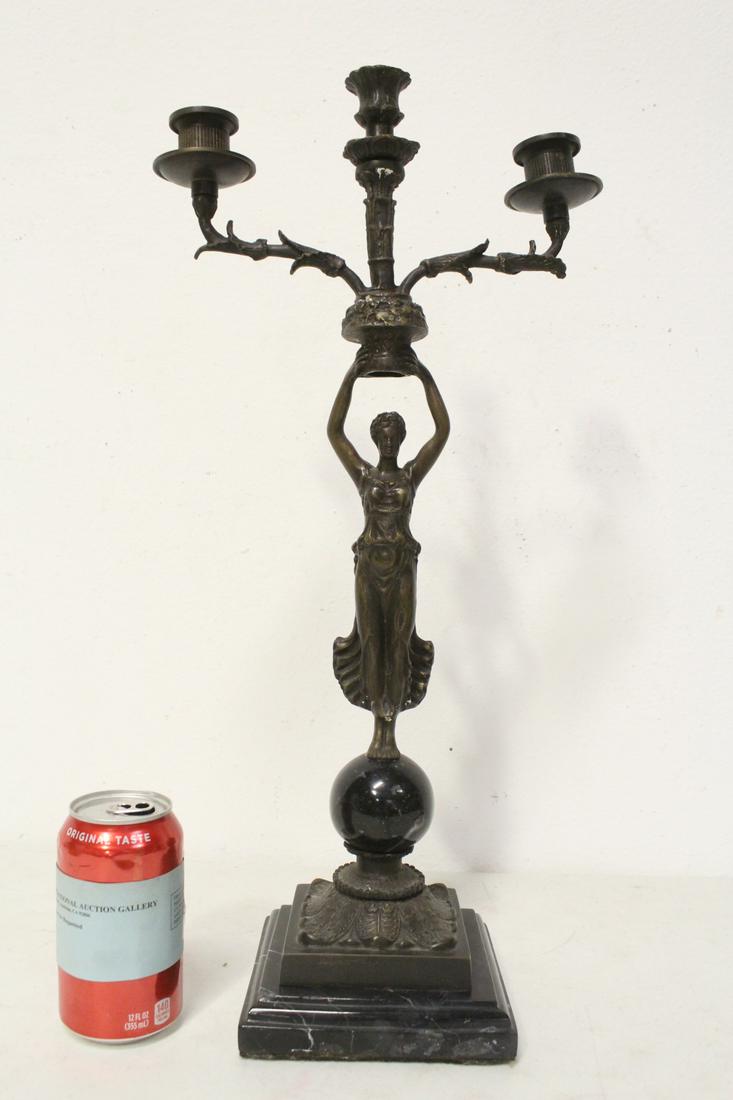 Period empire bronze candelabra (1 of 10)