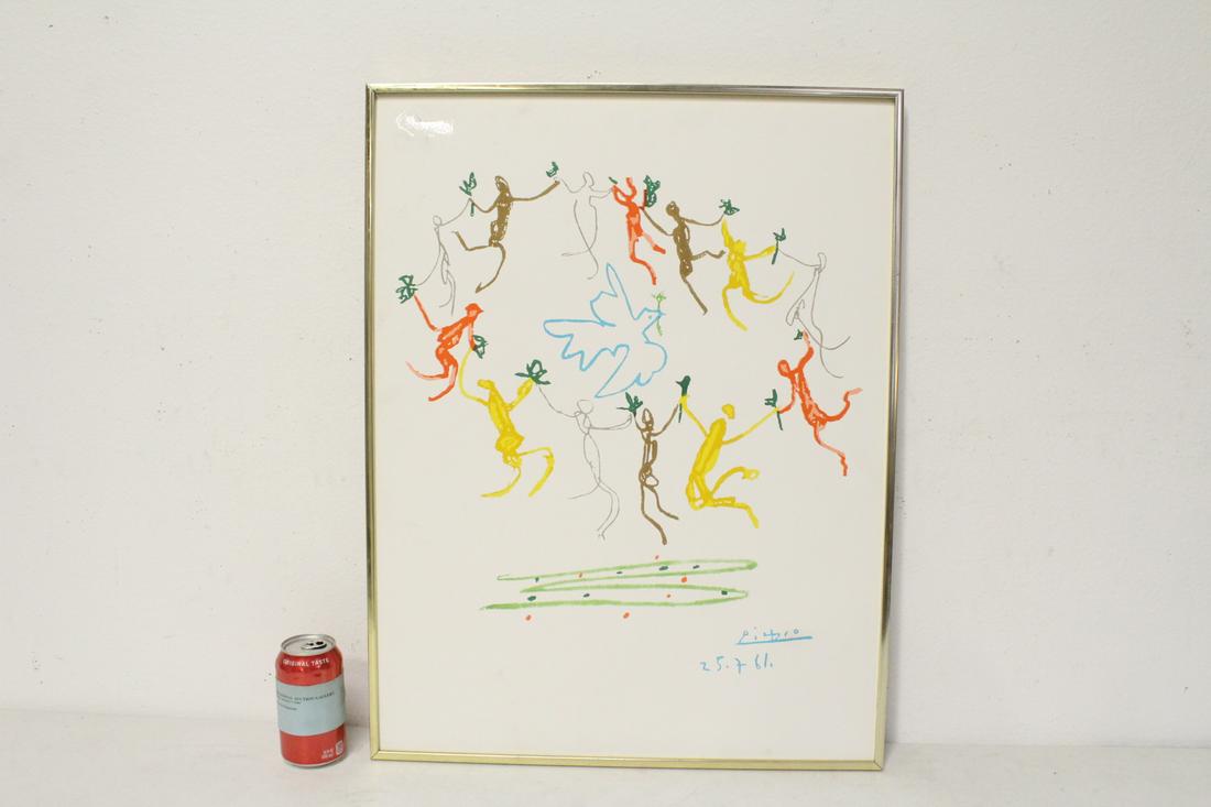 A Picasso etching "La Ronde" (1 of 10)