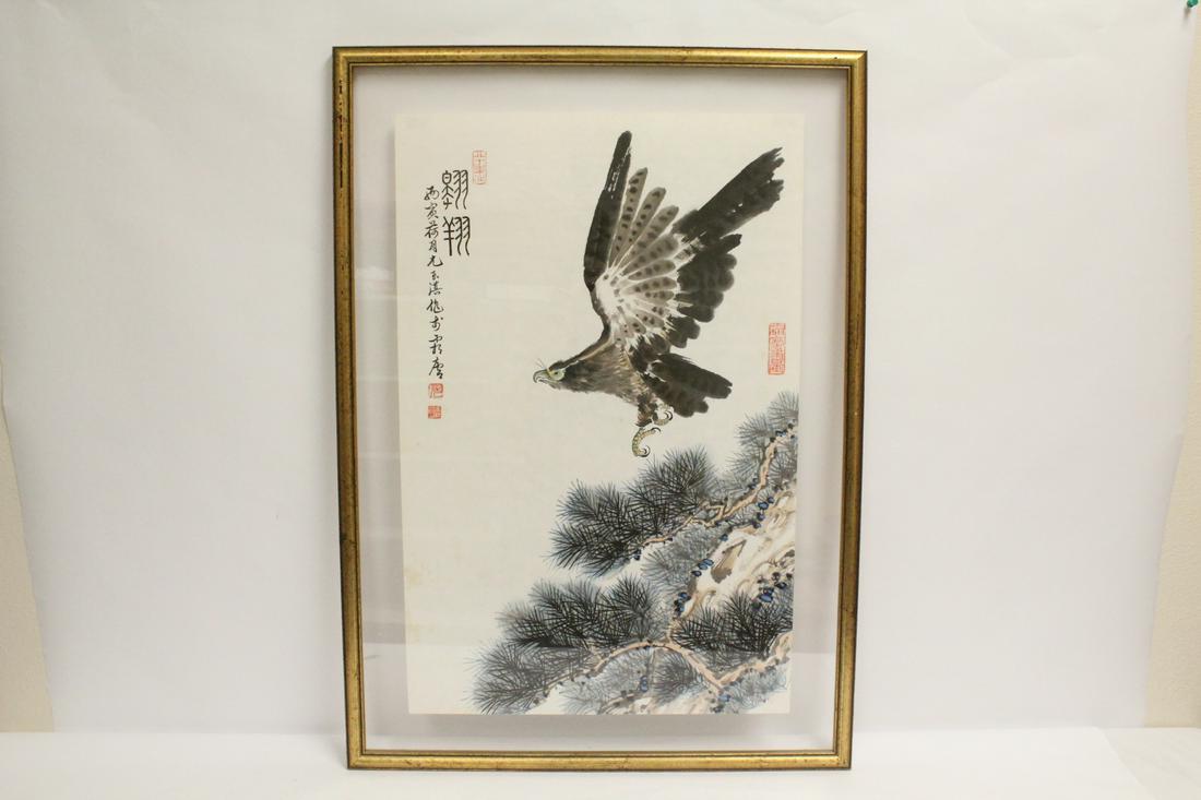 Chinese framed watercolor (1 of 11)