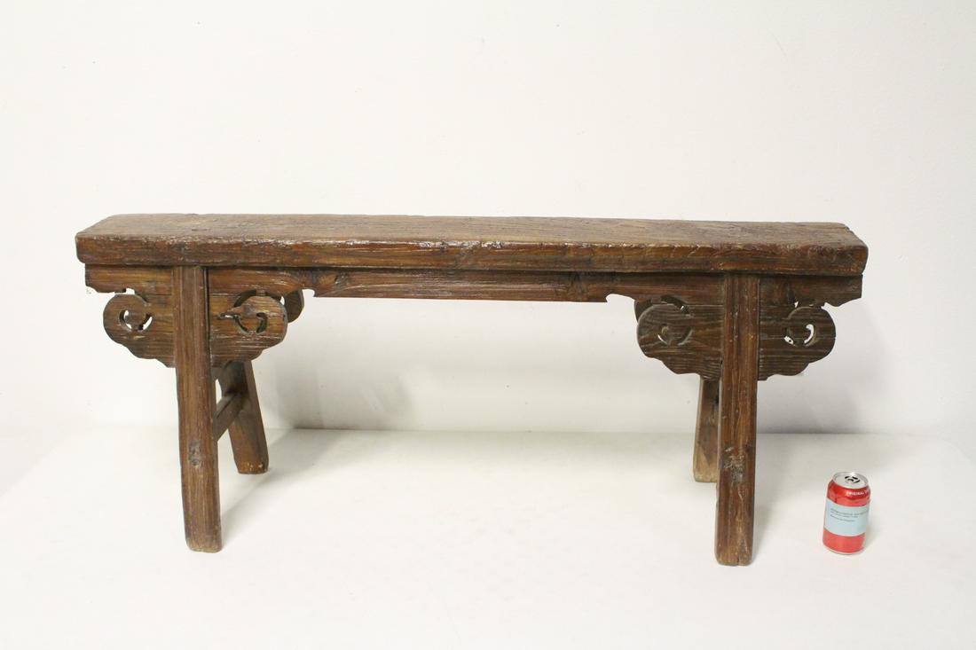 Chinese 18th/19th century bench (1 of 8)