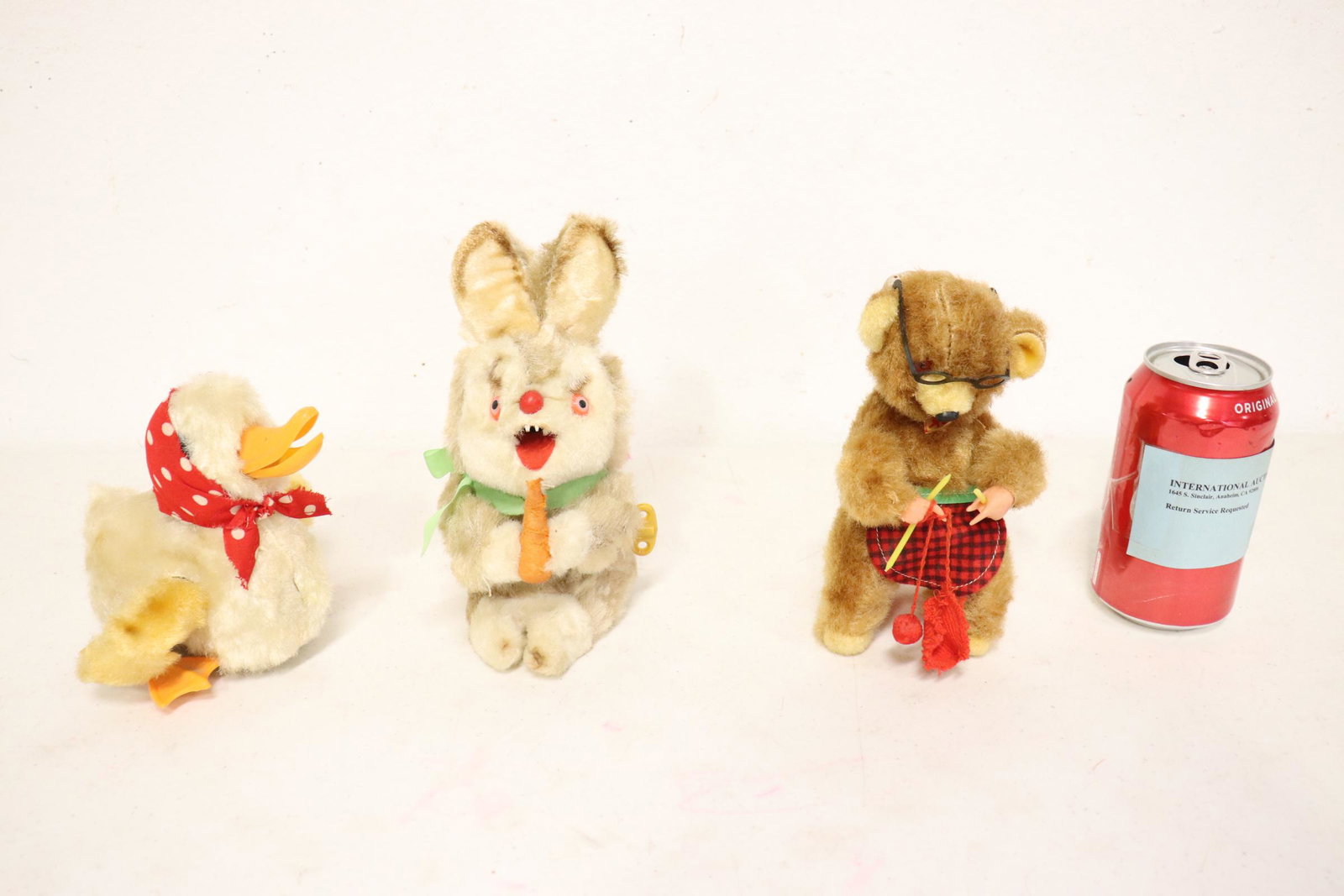 3 vintage Max Carl mechanical animals (1 of 10)