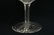 6 cut crystal goblets by St. Louis in pineapple pattern - 8