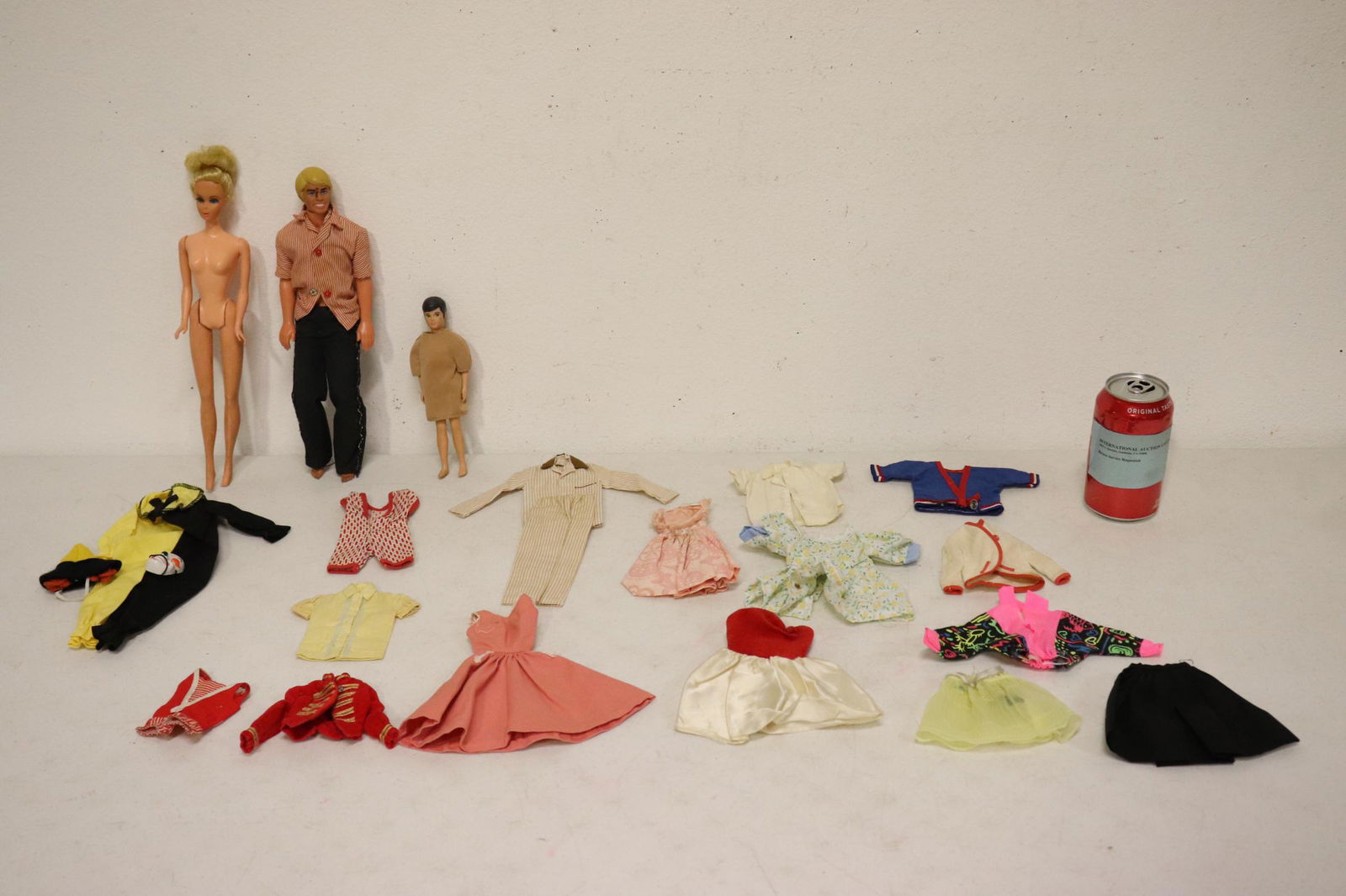 3 Barbie and Ken dolls, and misc. clothes (1 of 13)