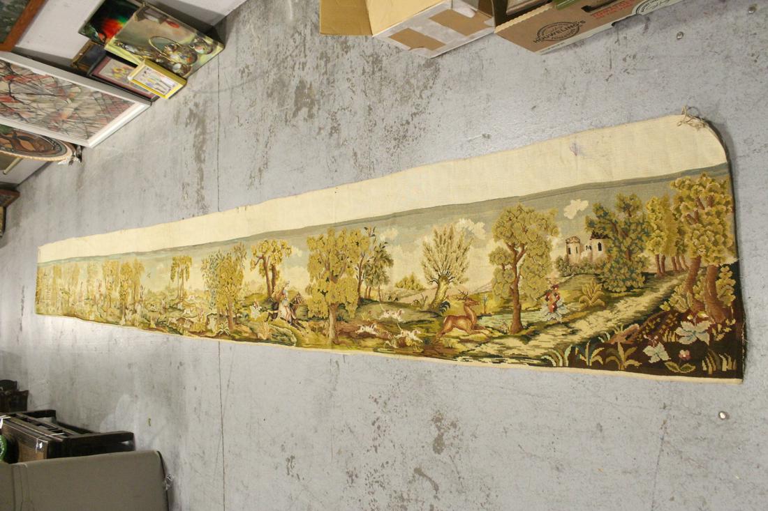 A very long Victorian needle point runner (1 of 12)