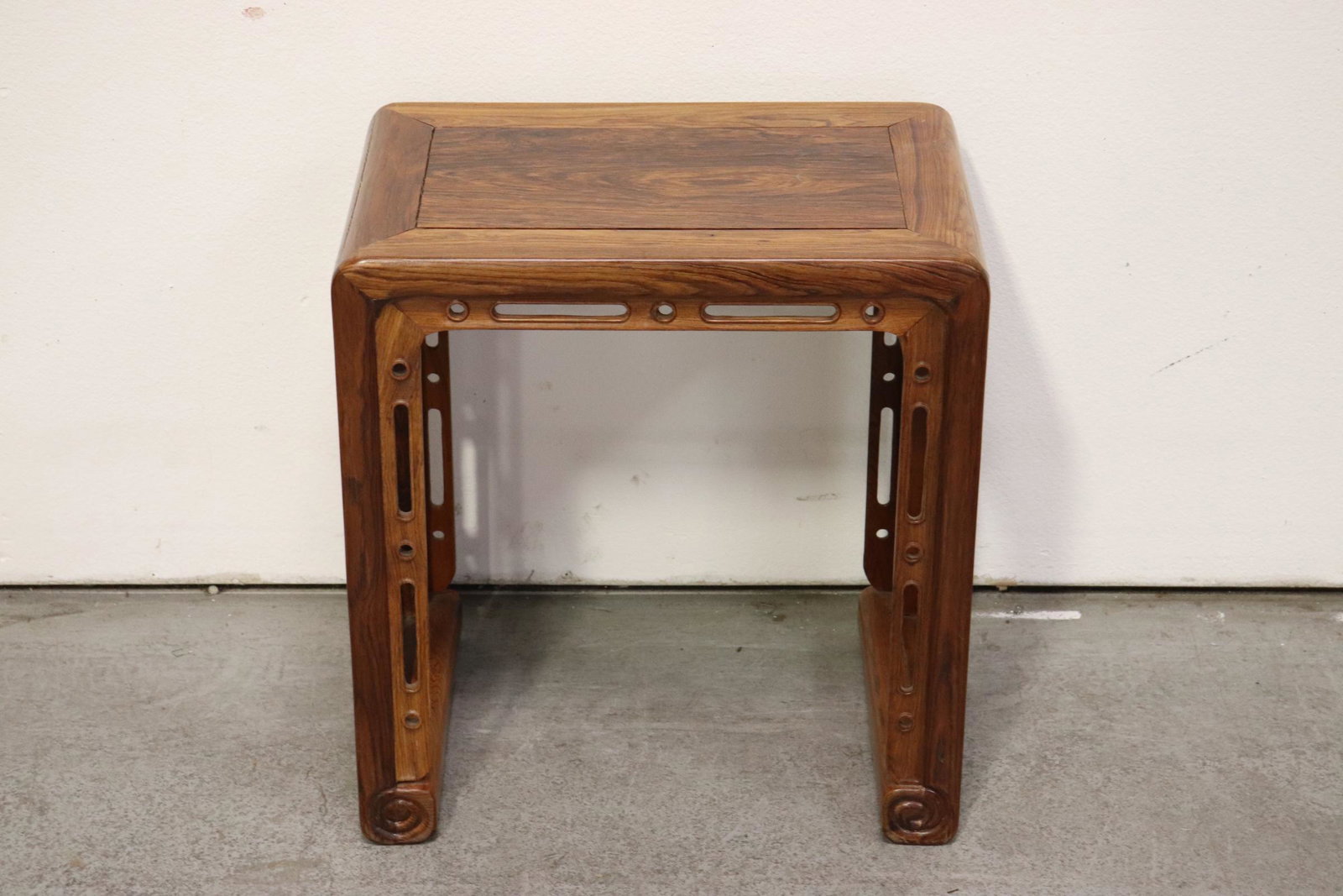 Chinese possible huanghuali wood bench table (1 of 9)
