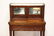 Antique mahogany folding top desk/ cabinet - 2