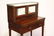Antique mahogany folding top desk/ cabinet - 6
