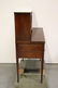 Antique French mahogany folding top desk/ cabinet - 9