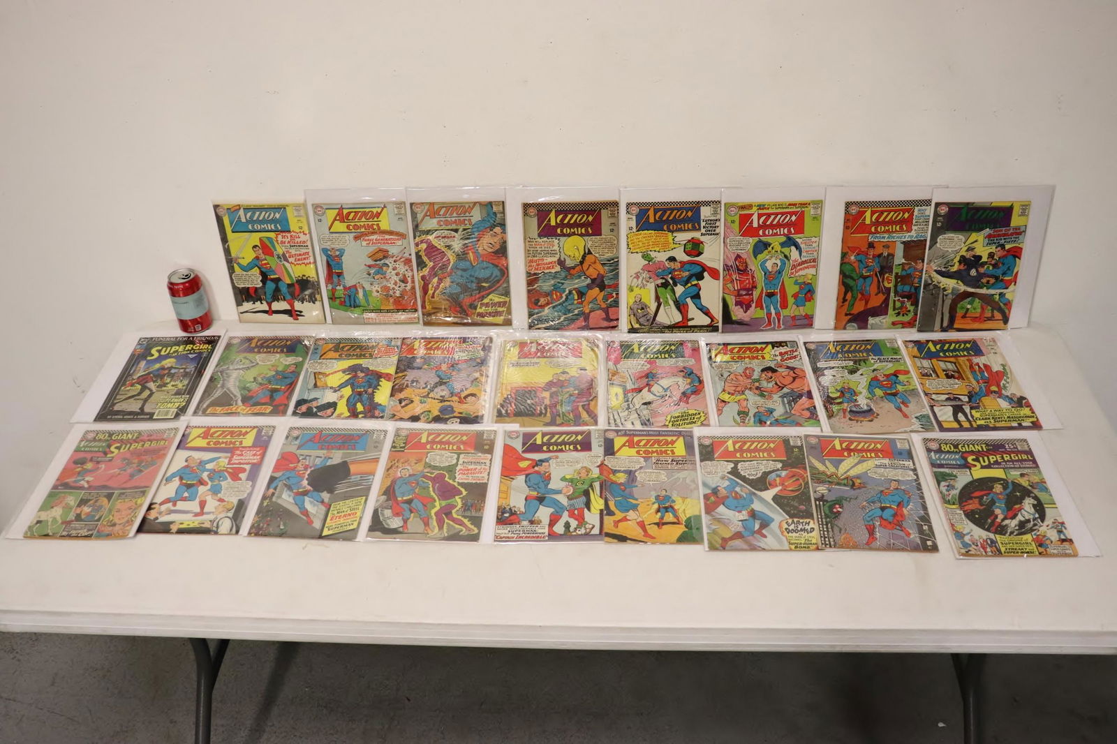 Approx. 23 early Superman/ Supergirl comic books (1 of 13)