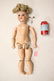 Large antique bisque head doll by Armand Marseille