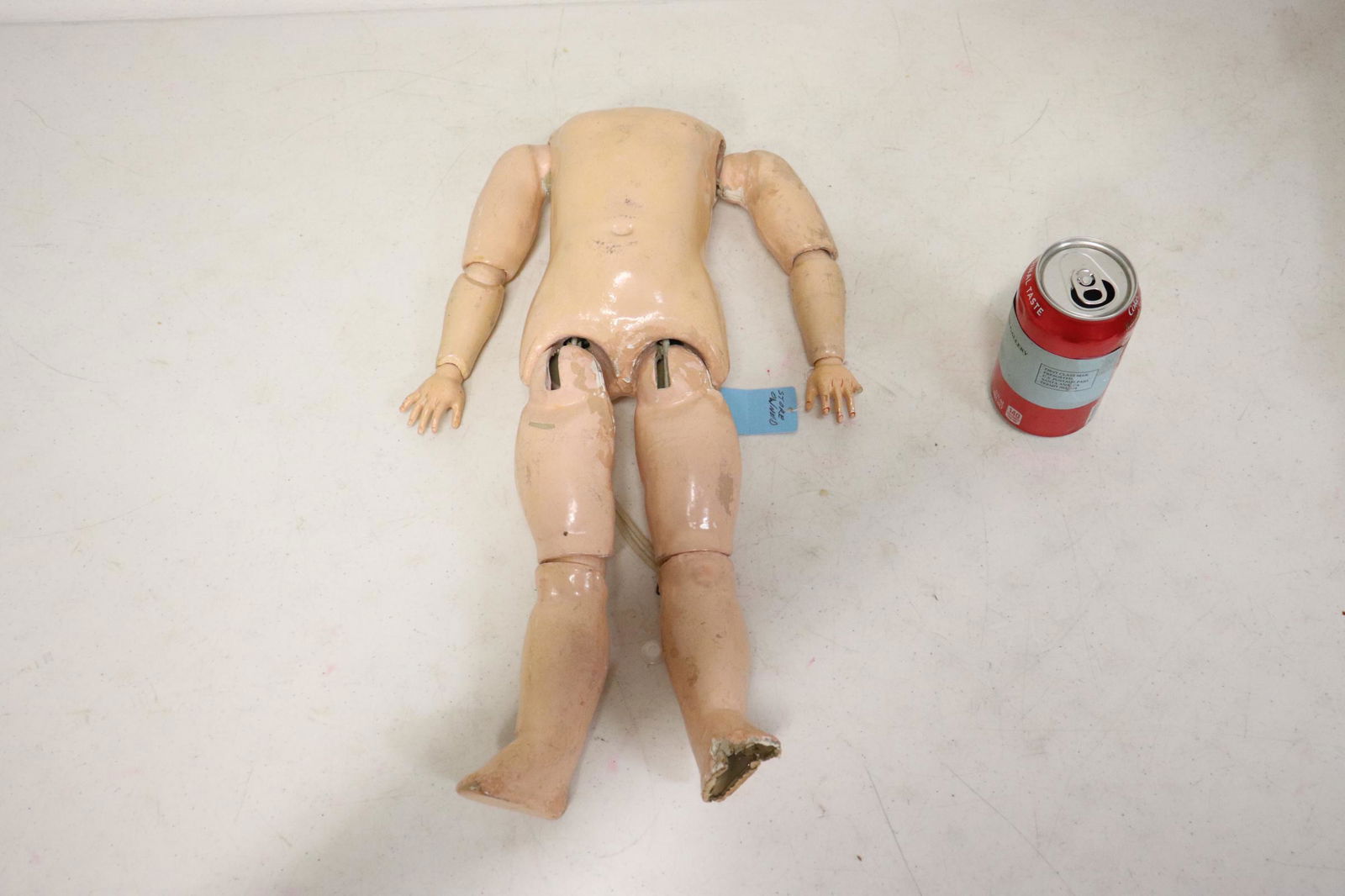 Antique German doll body, 18" (1 of 11)