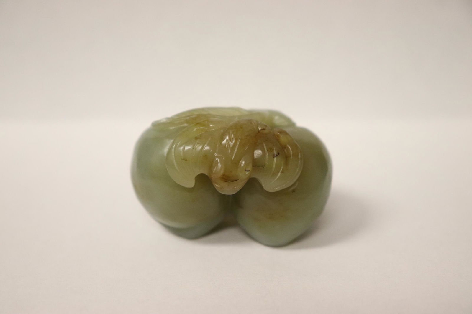 Chinese celadon jade carved ornament (1 of 9)