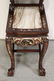 Chinese vintage 2-tier marble top rosewood side table - 3