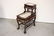 Chinese vintage 2-tier marble top rosewood side table - 5