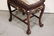 Chinese vintage 2-tier marble top rosewood side table - 8