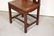 Chinese vintage rosewood chair with marble plaque - 5
