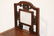 Chinese vintage rosewood chair with marble plaque - 6