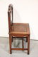 Chinese vintage rosewood chair with marble plaque - 9