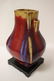A vintage Chinese red glazed porcelain vase - 5