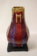 A vintage Chinese red glazed porcelain vase - 7