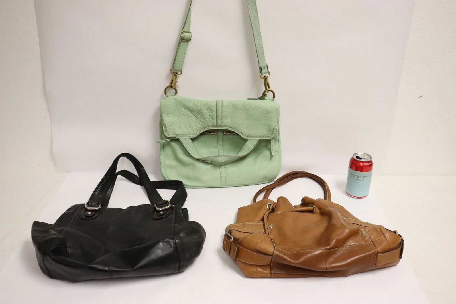 3 Fossil leather handbags (1 of 11)