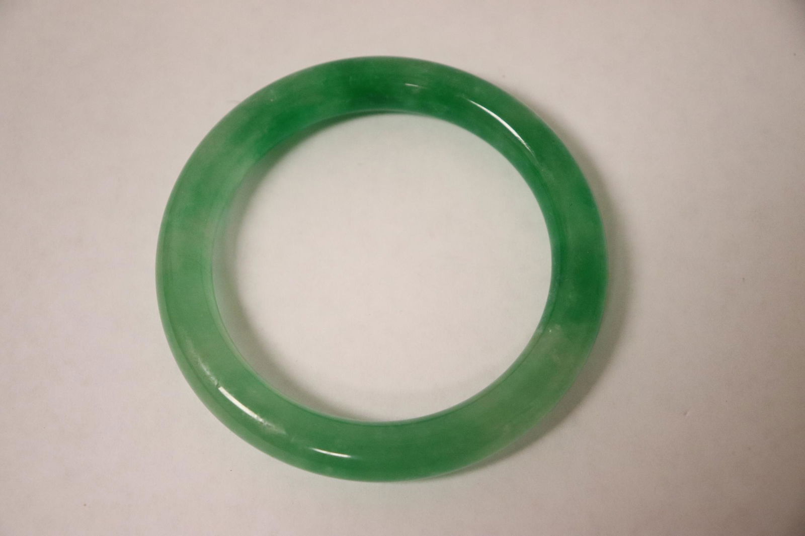 Chinese jadeite like bangle (1 of 10)