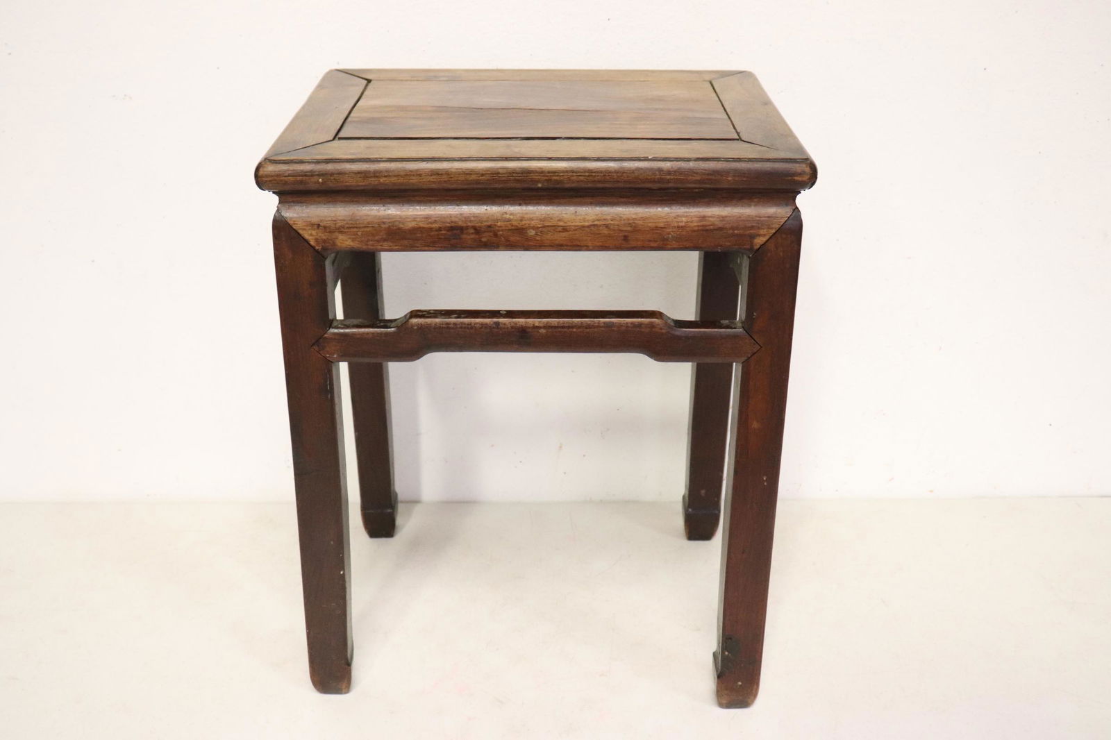 Chinese antique possible huanghuali wood stool (1 of 13)