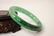 A fine Chinese jadeite like bangle - 4