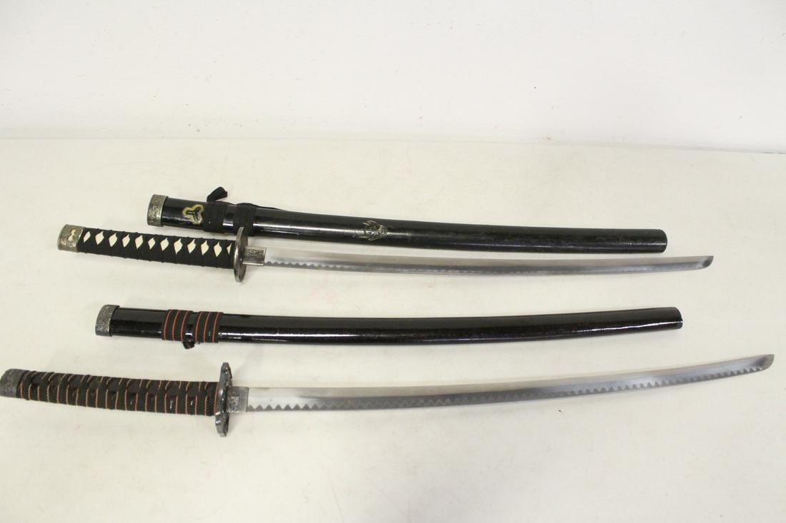 2 Japanese late 20th century samurai sword (1 of 9)