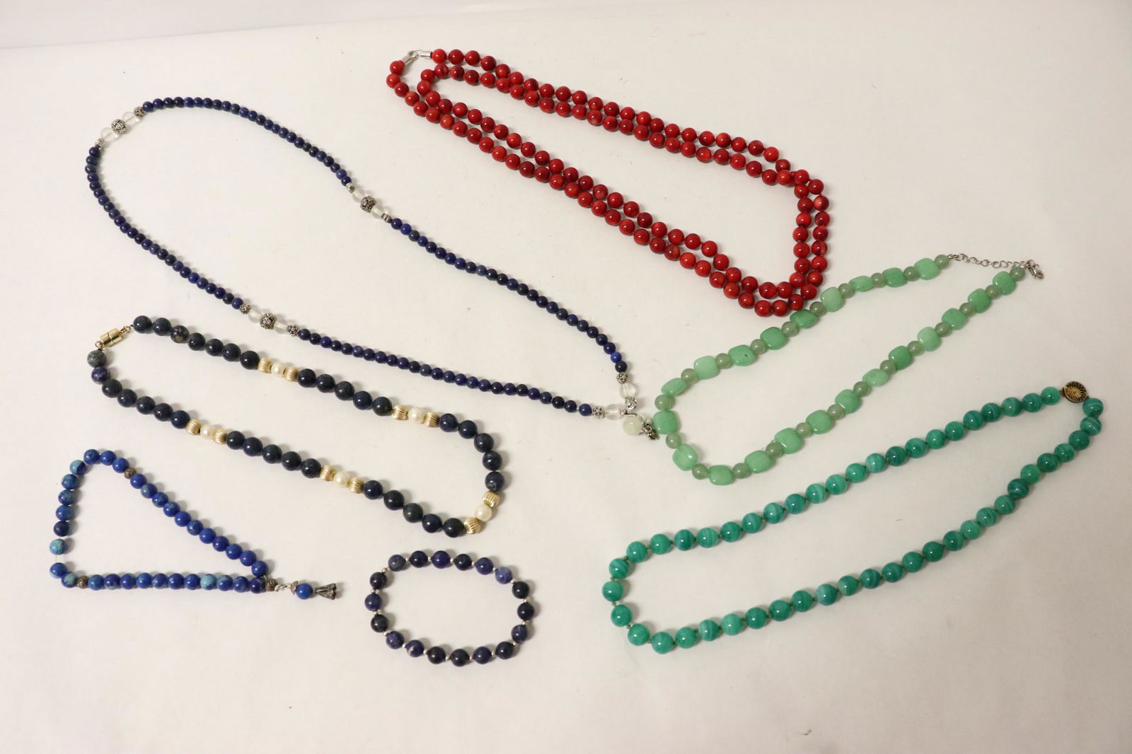 Lot of bead bracelets and necklaces (1 of 10)