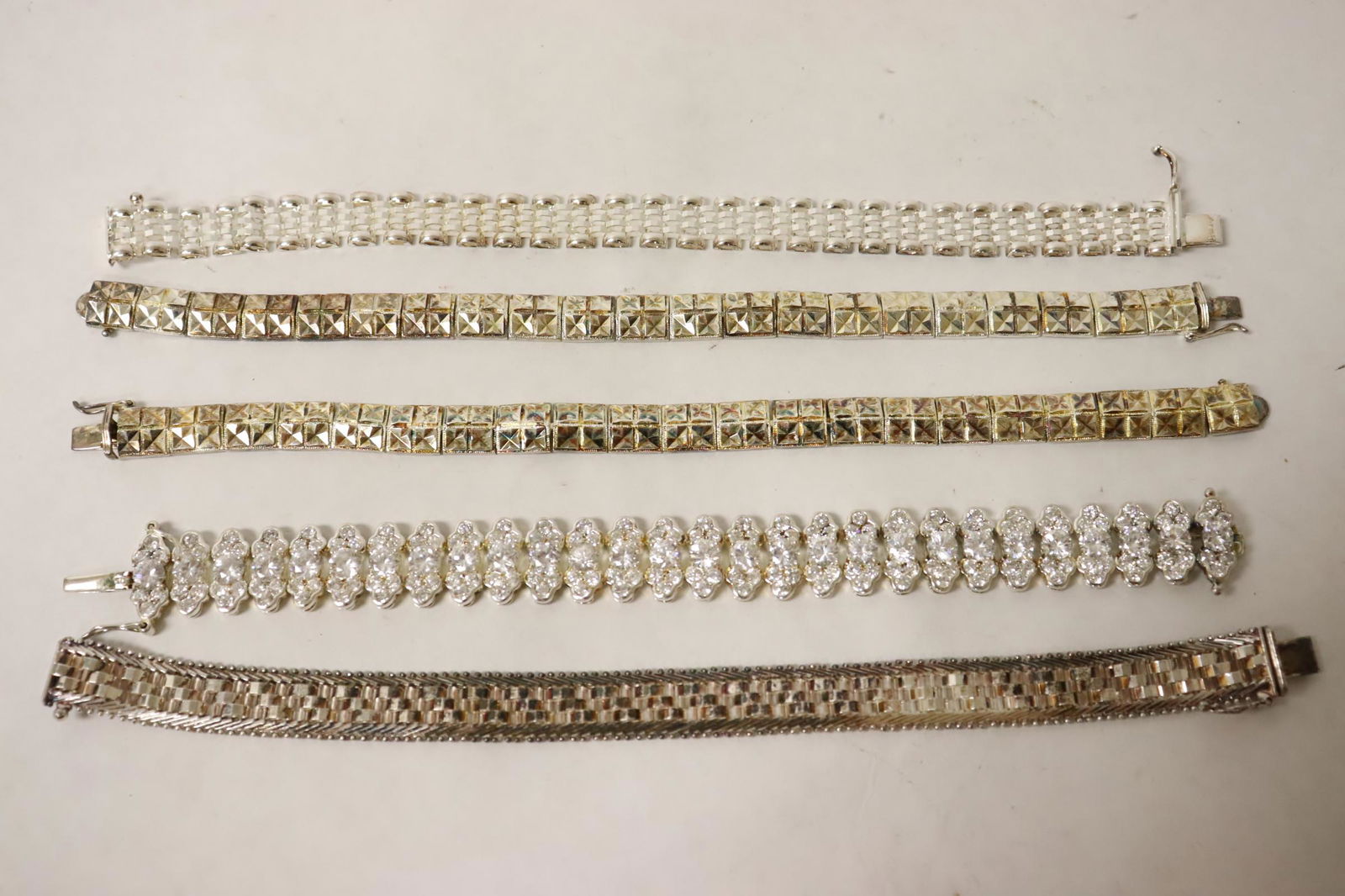 5 very fancy silver bracelets (1 of 10)