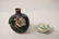 Chinese antique small dish and a Chinese antique jar