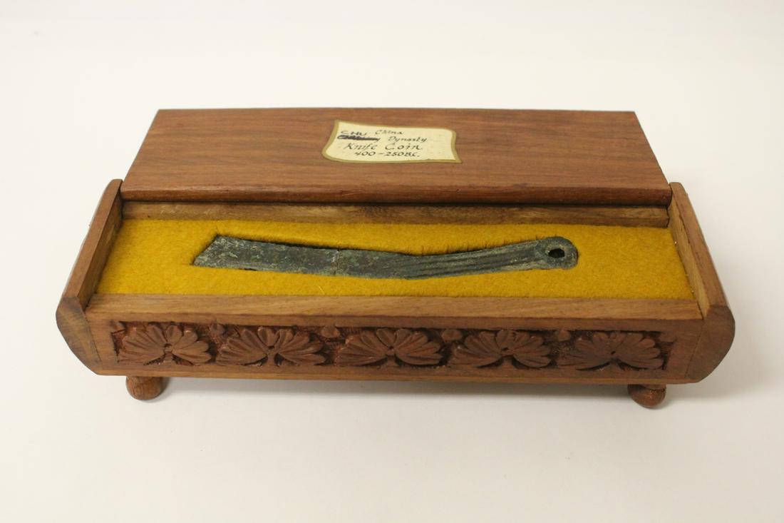 Chinese bronze knife coin, Liberman collection (1 of 10)
