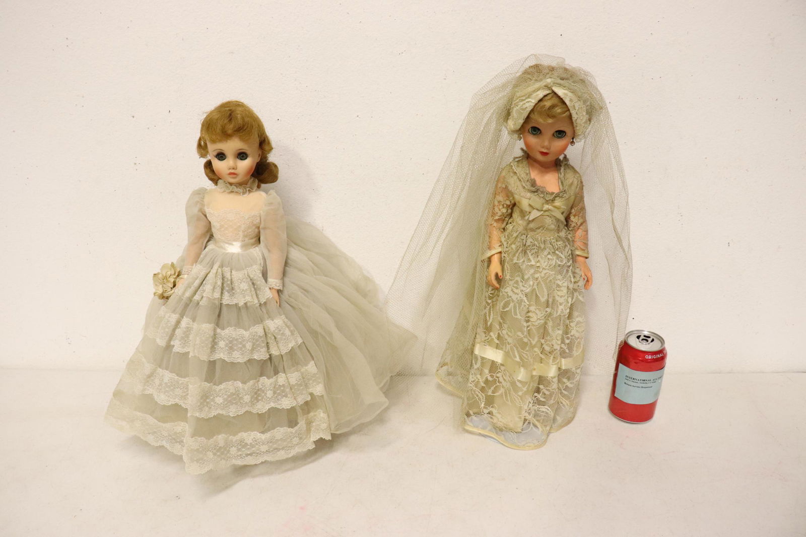 2 girl dolls; one by Madame Alexander: 2 girl dolls; one by Madame Alexander