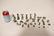 Lot of pewter ornament