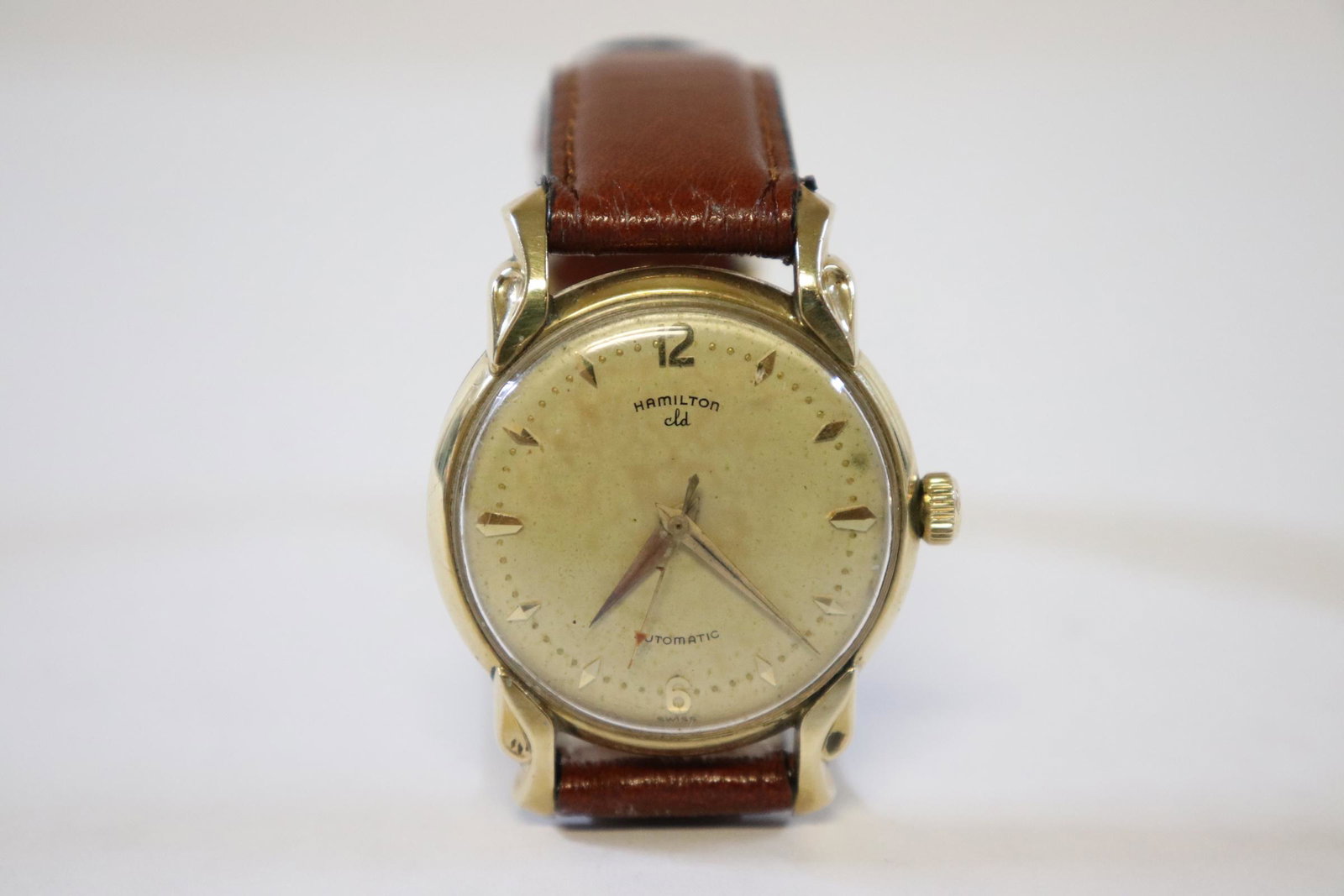 10K Y/G Hamilton automatic man watch (1 of 10)