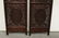 Pr Chinese rosewood framed panels w/ porcelain plaques - 10