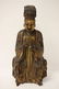 Chinese antique gilt wood carved deity