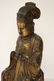 Chinese antique gilt wood carved deity - 5