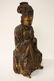 Chinese antique gilt wood carved deity - 6