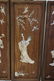4 Chinese vintage rosewood panels w/ MOP inlaid - 6