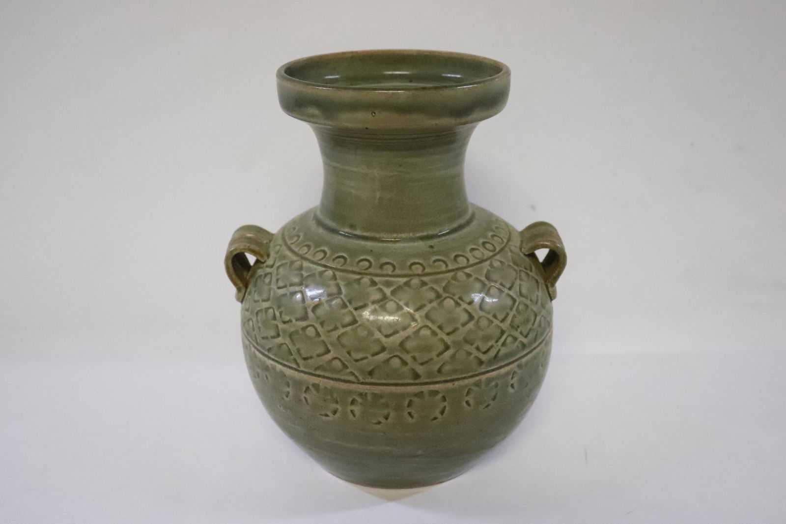 Song style celadon vase (1 of 10)
