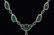 18k W/G jadeite necklace w/ GIA certificate - 5